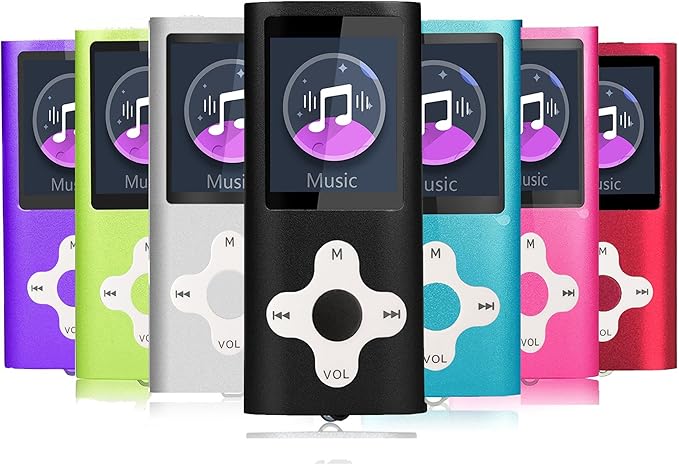 Mp3 Player,Music Player with a 16 GB Memory Card Portable Digital Music Player/Video/Voice Record/FM Radio/E-Book Reader/Photo Viewer/1.8 LCD (Sky Blue)-StrideForce Fitness