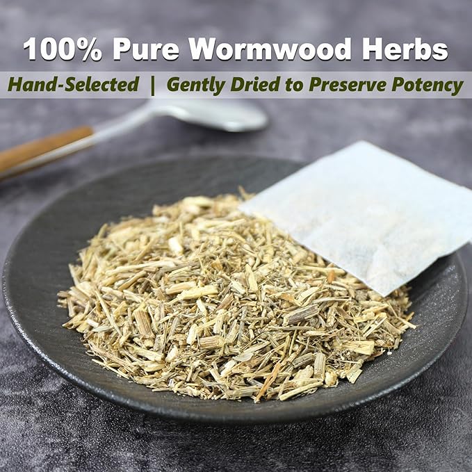 TEARELAE - Wormwood Tea Bags, 30 Count - Premium Natural Wormwood Herb - Non-GMO - Caffeine-free - Support Healthy Digestion-StrideForce Fitness