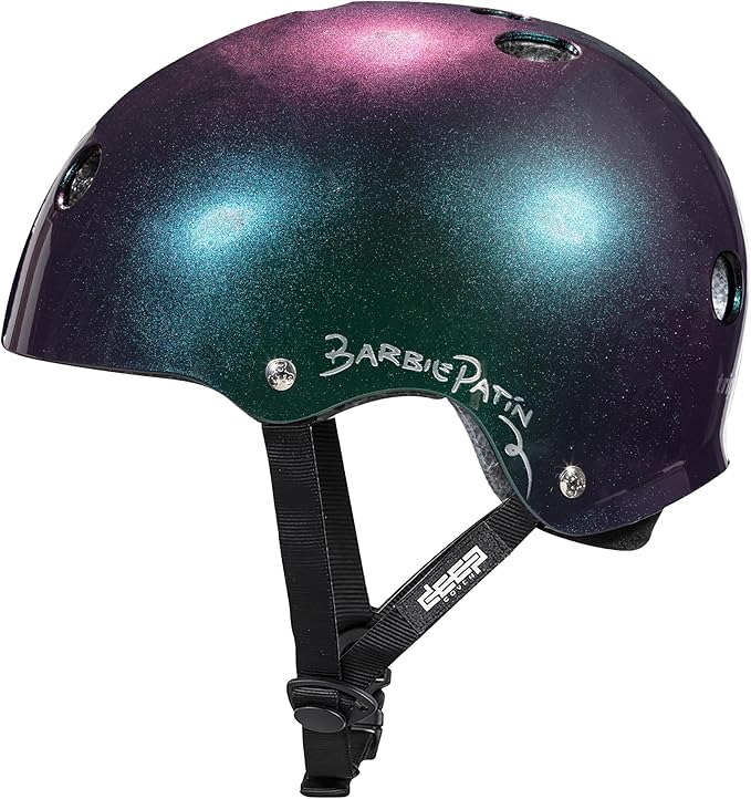 Triple Eight Deep Cover Helmet - Ideal for Skateboarding, Bicycling, BMX, and Roller Skating-StrideForce Fitness