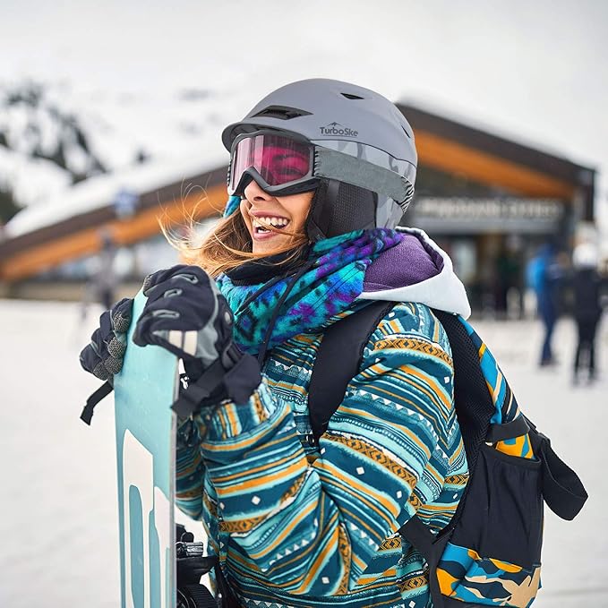 Ski and Snowboard Helmet - Active Ventilation, Audio Compatible Snow Sports Luxury Helmet With ASTM Standard Safety for Men, Women and Youth-StrideForce Fitness