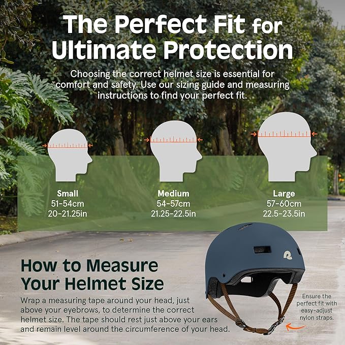 Retrospec Dakota Adult Bike Helmet for Adults - Multi-Sport Protection for BMX, Skating, Scooter, and Skate - Adult Men Skateboard Helmets-StrideForce Fitness