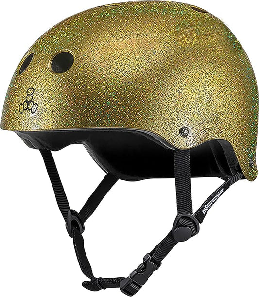 Triple Eight Deep Cover Helmet - Ideal for Skateboarding, Bicycling, BMX, and Roller Skating-StrideForce Fitness