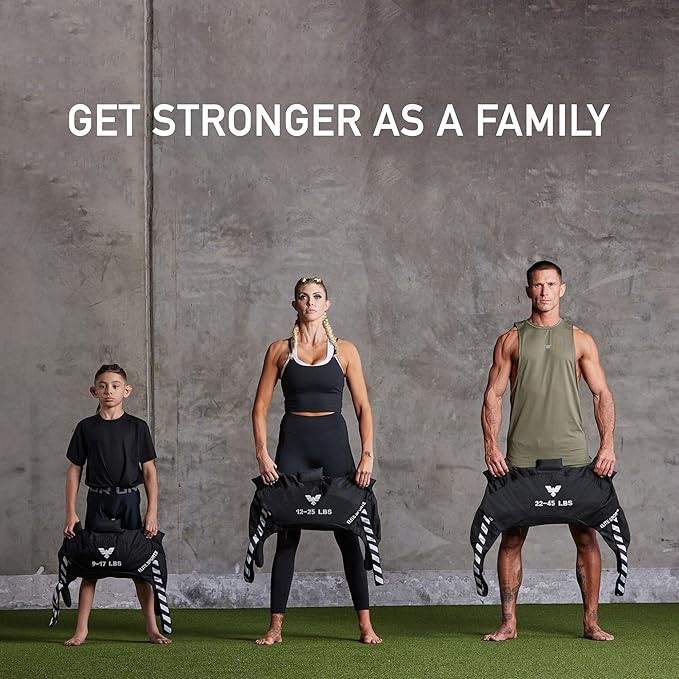 Elite Sports Bulgarian Canvas Bag, Fitness Canvas MMA Gym Cross Workout Training Sandbag 17, 25, 33, 45 lbs (UNFILLED)-StrideForce Fitness