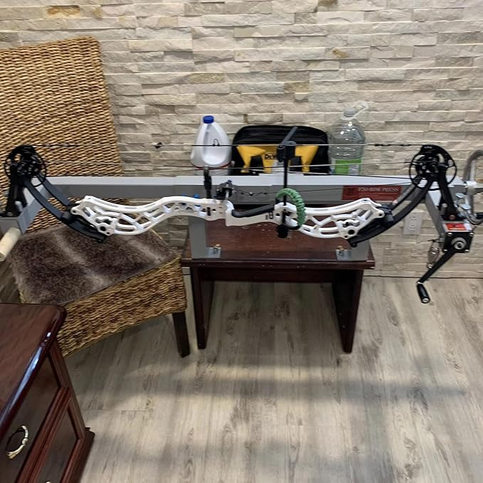 Archery Draw Board for Compound Bow - Bow Maintenance Accessories Bow Vise Winch Compatible with Most Bow Press-StrideForce Fitness