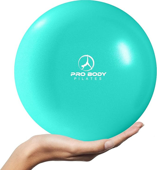 ProBody Pilates Ball 9 Inch - Small Exercise Ball for Stability, Barre, Core, Ab Workouts, Yoga, & Physical Therapy-StrideForce Fitness