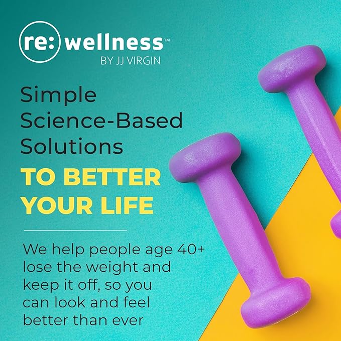 Reignite Wellness by JJ Virgin | Vanilla Plant-Based All-in-One Shake | Plant Protein Powder, Vitamins, Minerals, Greens & Aminos | 22g of Plant Protein | 30 Servings-StrideForce Fitness