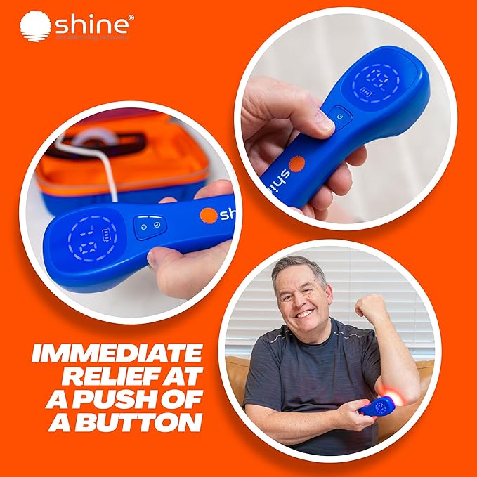 Red Light Therapy for Body - Clinical Grade Red Light Therapy Plus Infrared Light Therapy - LED Light Dual Wavelength 660/850nm. Joint and Muscle Infrared Red Light Therapy Device High Power by SHINE-StrideForce Fitness