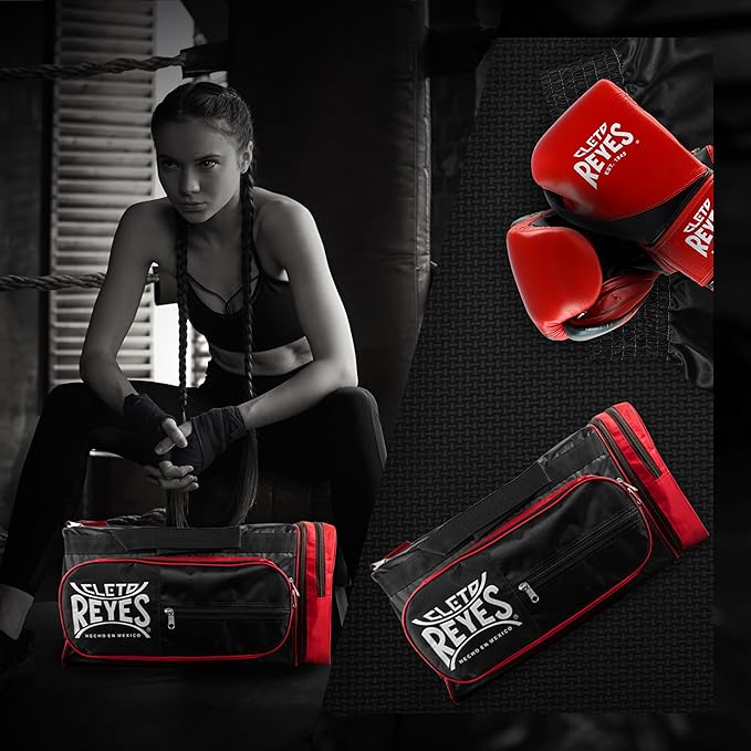 CLETO REYES Gym Sports Bag for Boxing, MMA, BJJ, Muay Thai, Kickboxing, Martial Arts, Athletic Sports Workout Equipment Gear-StrideForce Fitness