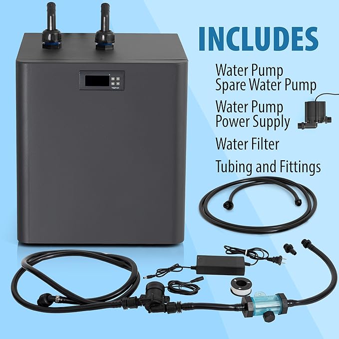 Chiller 2.0 for Ice Bath and Cold Plunges Including All Hoses and Pumps. 1/3 HP, 2/3 HP, 1 HP Models-StrideForce Fitness