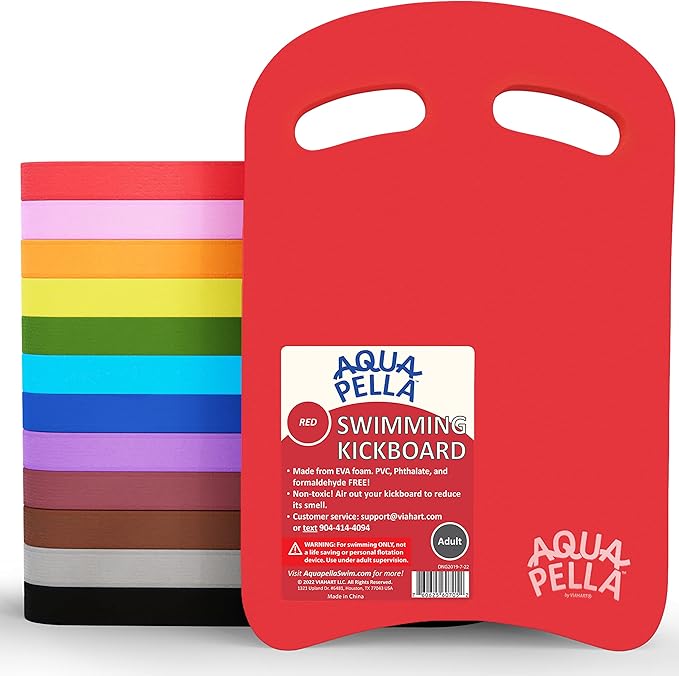 Aquapella Swimming Kickboard - One Size Fits All - A Great Training Aid for Children and Adults-StrideForce Fitness