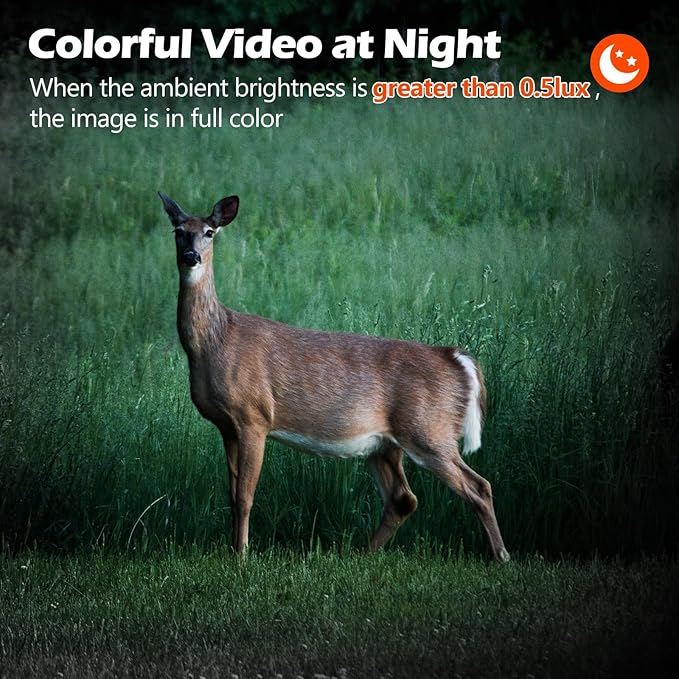 VOOPEAK Cellular Trail Camera, 2.5K Trail Cameras with Color Night Vision, Built-in SIM Card Live Streaming Pan 355° Tilt 90° Game Camera Solar Powered Motion Activated No WiFi Needed-StrideForce Fitness