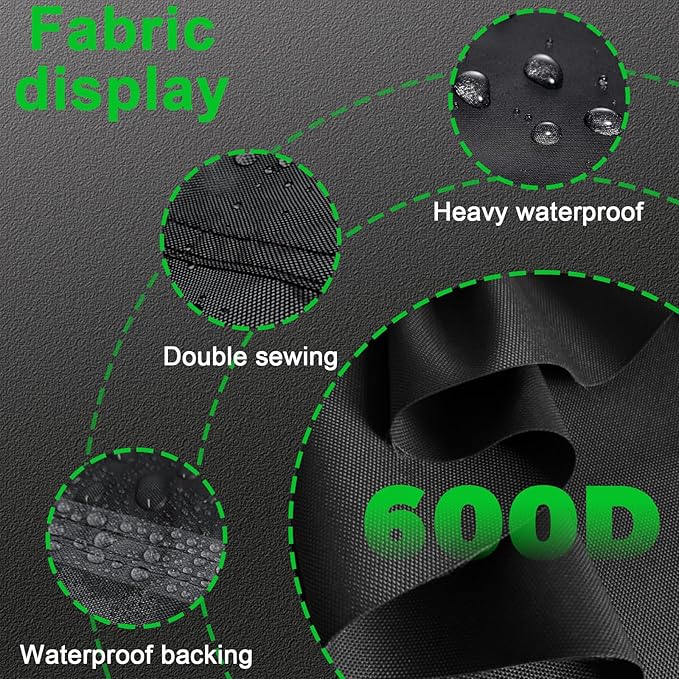 Pitching Machines Cover, Heavy Duty 600D Durable Waterproof Dustproof Covers, Universal Fit for Most Softball/Baseball Machines, All-Weather Indoor/Outdoor Protection( 31 x 29 x 34",Cover Only)-StrideForce Fitness