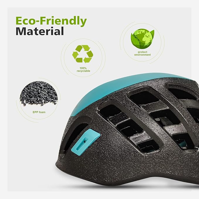 Rock Climbing Helmet for Adult, Lightweight Adjustable Helmet for Rock Tree Climbing Work at Height-StrideForce Fitness