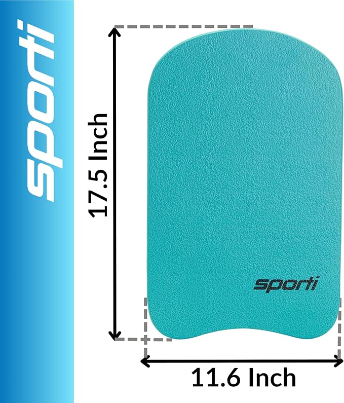 Sporti Adult Kickboard for Swim Training - Swimming Kickboard for Men Women, Water Board for Adult, Swimming Training Aid-StrideForce Fitness