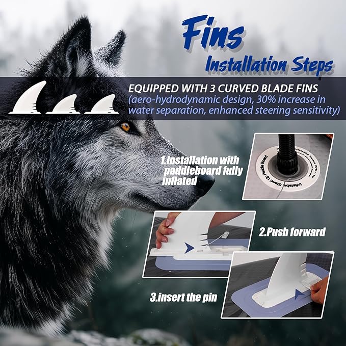 10’6/11’6 Inflatable Stand Up Paddle Board with Premium Paddleboards Accessories, Wide Stable Designed SUP Paddleboard for Adults & Youth.-StrideForce Fitness