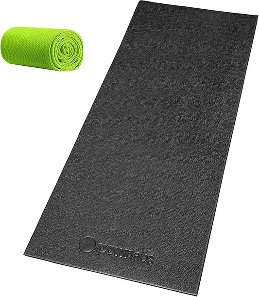Powr Labs Sweat Proof Exercise Bike Mat
