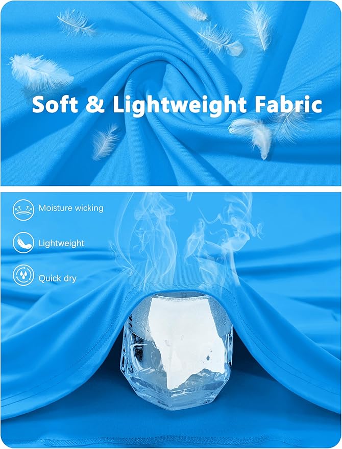 MAGCOMSEN Men's Short Sleeve UPF 50+ Sun Protection Shirts Quick Dry Athletic T-Shirt Hiking Running Swimming Rash Guard-StrideForce Fitness