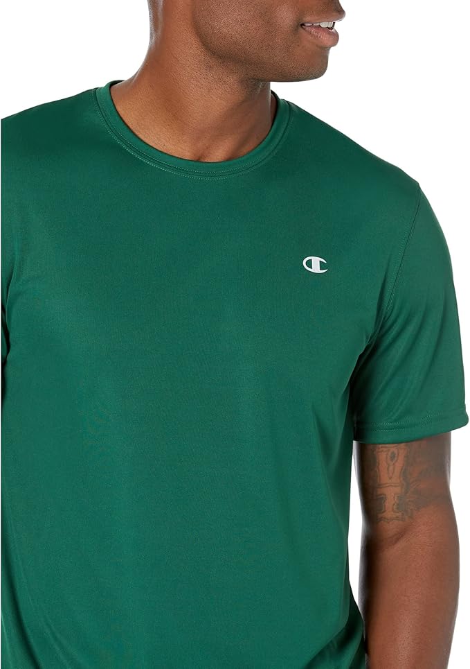 Champion Men's T-shirt, Sport Tee, Moisture Wicking, Anti Odor, Athletic T-shirt for Men (Reg. Or Big & Tall)-StrideForce Fitness
