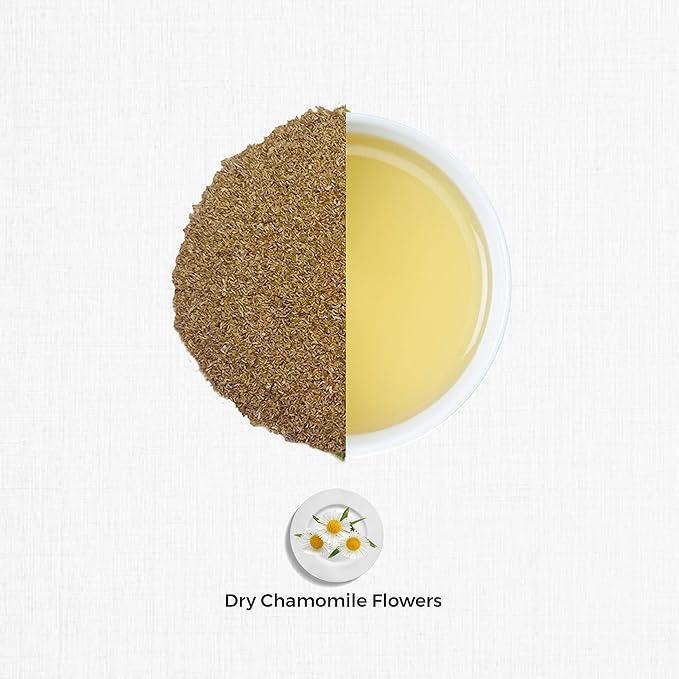 TGL Co. Chamomile Tea – 16 Tea Bags | Herbal Caffeine-Free | Soothing Bedtime Blend | Natural & Calming Chamomile Flowers | Premium Loose Leaf Tea in Pyramid Bags-StrideForce Fitness