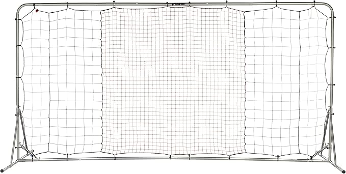 Franklin Sports Soccer Rebounder - Tournament Steel Rebounding Net - Perfect for Backyard Practice and Training - 12' x 6' & 6' x 4'-StrideForce Fitness