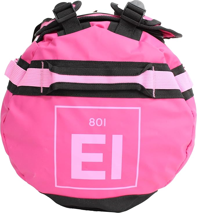Element Equipment Trailhead Duffel Bag Shoulder Straps Waterproof Fuschia/Pink Large-StrideForce Fitness