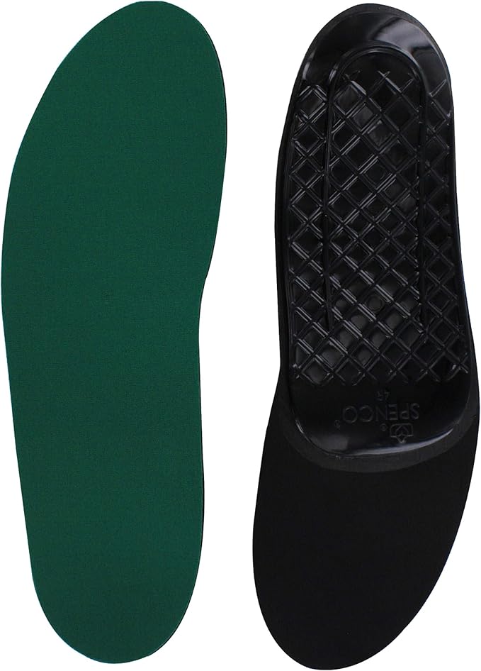 Spenco Unisex Adult Athletic Shoe-insoles, Green, Women S 11-12.5/Men S 10-11.5 US-StrideForce Fitness