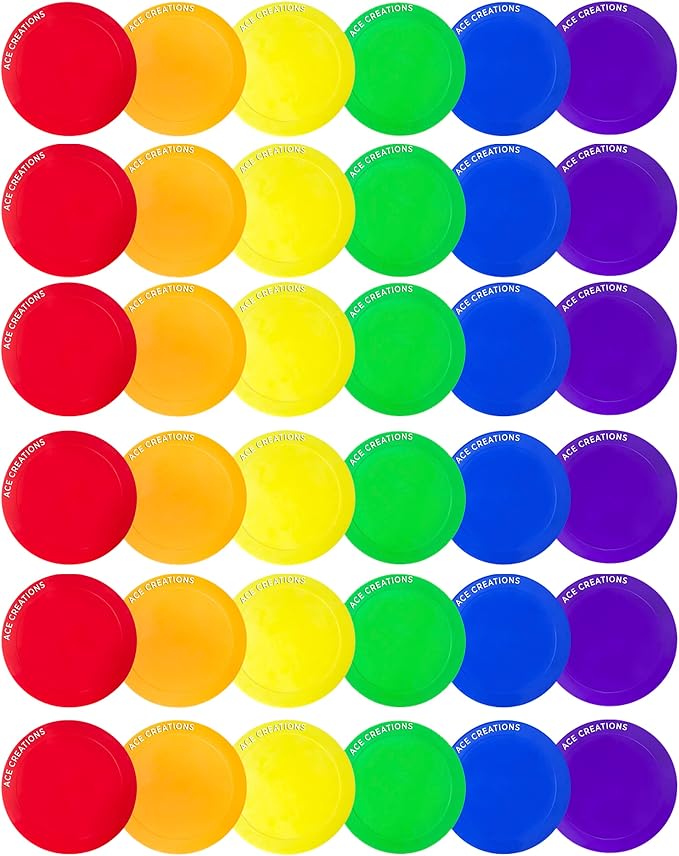 9 Inch Poly Vinyl Spot Markers-StrideForce Fitness