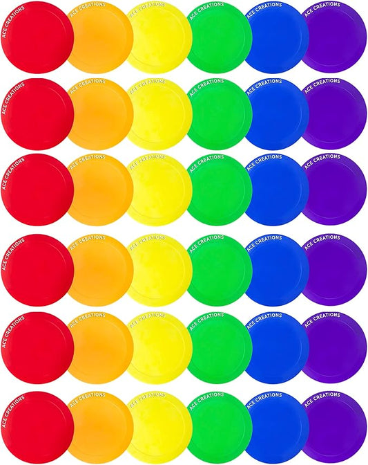 9 Inch Poly Vinyl Spot Markers-StrideForce Fitness