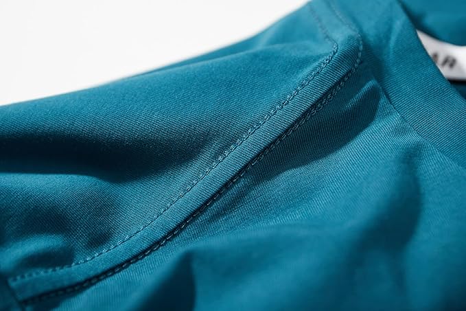 VEIISAR Premium V Neck T Shirts for Men - Modern Fitted Tees Vneck Undershirts-StrideForce Fitness