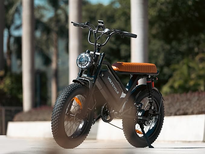 Electric Bicycle for Adults - 20”x 4”Fat Tire, Peak 1000W Motor, 7 Speed Electric Motorcycle Bicycle, 48V/18.2AH Detachable Battery Long Seat Electric Bike,Up to 28MPH/30-60Miles Electric Dirt Bike-StrideForce Fitness