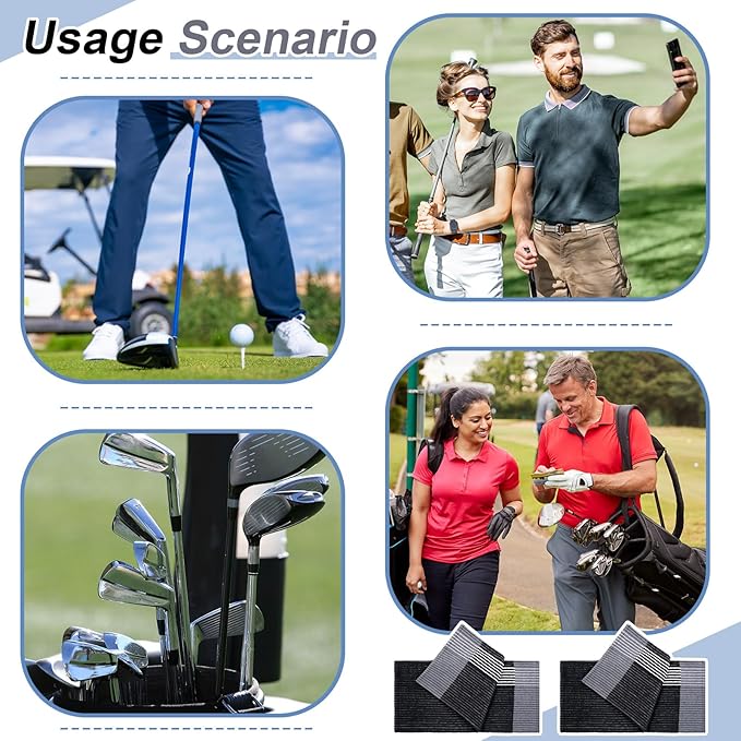 Mixweer Caddy Golf Towel 22" x 42" Large Caddy Towel Camping Sport Towels Cotton Soft Towels for Man Golf Lovers-StrideForce Fitness