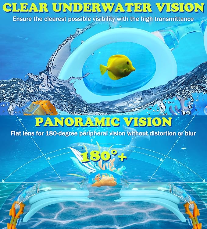 Aegend 2 Pack Kids Goggles, Swimming Goggles for Kids Age 4-16 Boys and Girls Youth, Anti-Fog Waterproof Anti-UV Pool Goggles-StrideForce Fitness