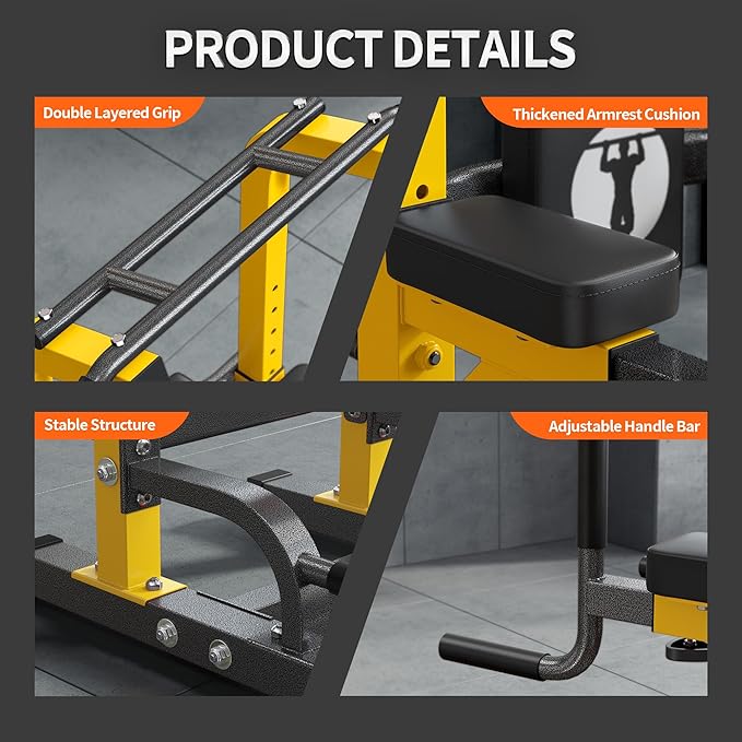 SogesHome Adjustable Pull Up Bar & Dip Station, Heavy Duty 500LB Capacity Multifunctional Home Gym Fitness Equipment for Strength Training, Push Up Stand for Arm, Back, Core & Full Body Workout-StrideForce Fitness