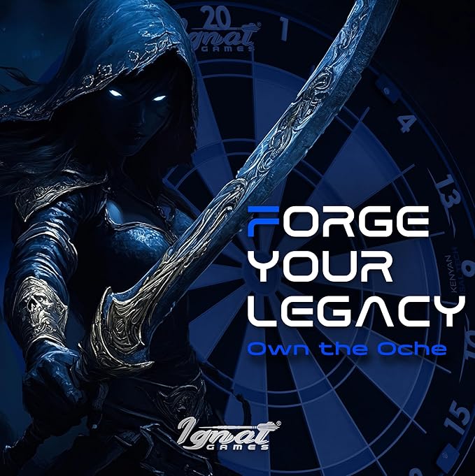 IgnatGames Premium Steel Tip Darts – 3/6/12 Pack Brass Barrels with Aluminum Shafts, 16 GlideXPro Flight Set, Tool Kit & Giftable Case-StrideForce Fitness