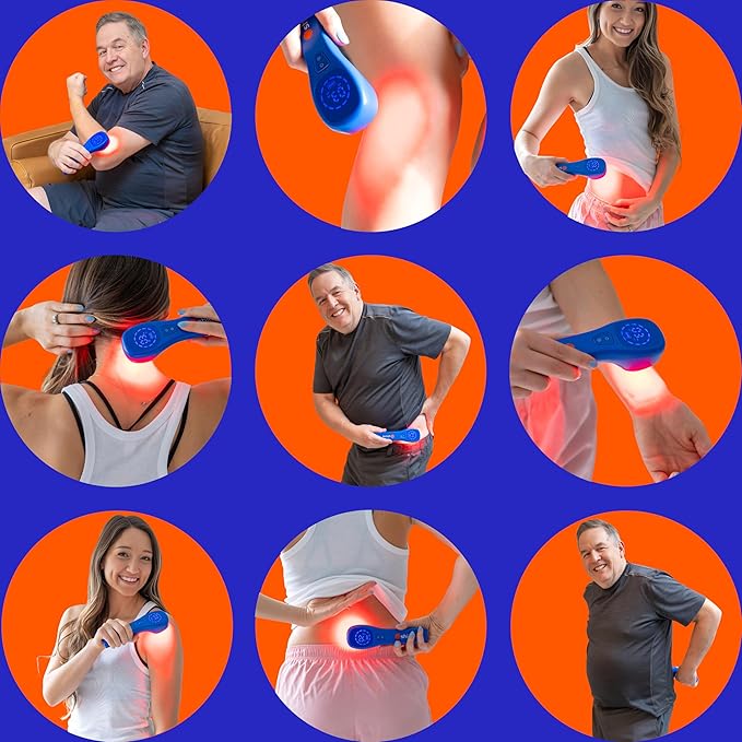 Red Light Therapy for Body - Clinical Grade Red Light Therapy Plus Infrared Light Therapy - LED Light Dual Wavelength 660/850nm. Joint and Muscle Infrared Red Light Therapy Device High Power by SHINE-StrideForce Fitness