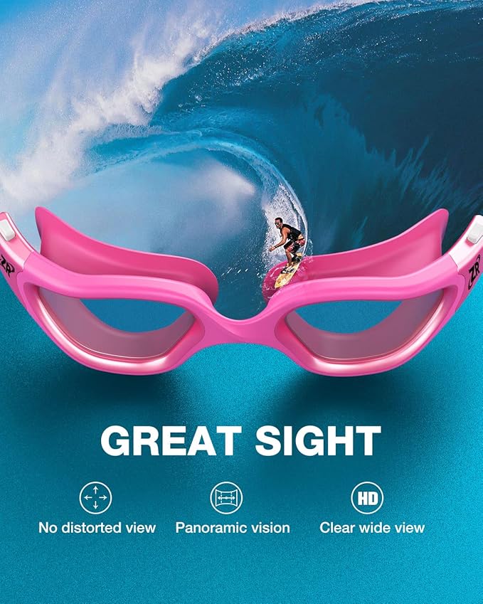 ZIONOR Swim Goggles, G1 MAX Polarized Anti-Fog Swimming Goggles for Men Women-StrideForce Fitness