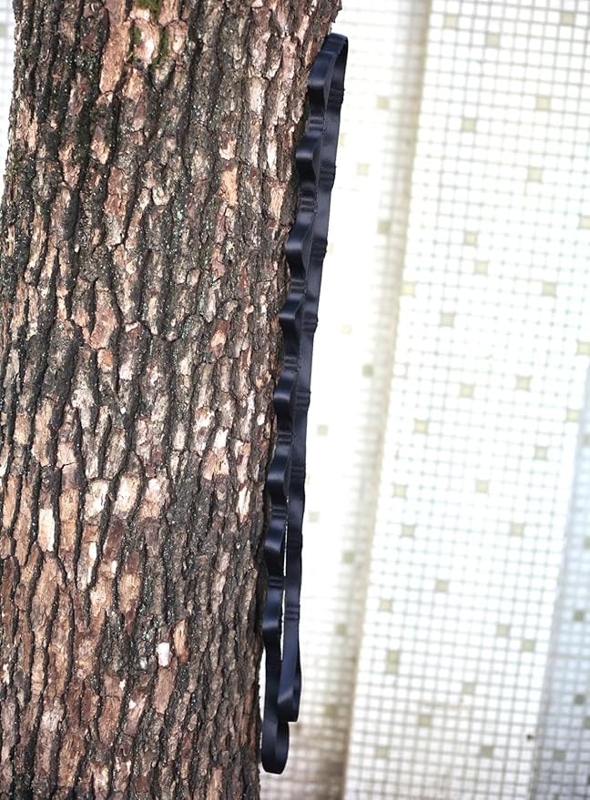 2PCS 5.9ft Long Nylon Daisy Chain Straps for Aerial Yoga Hammock Swing Adjustable Aerial Silk Extender Hanging Rope for Aerial Yoga Belts 180cm-StrideForce Fitness