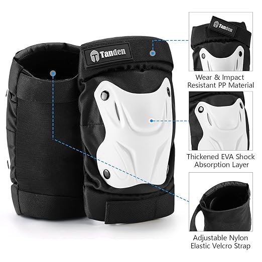 Skating Protective Gear Kids Toddler Knee Pads and Elbow Pads Set, Bike Protection for Kids Wrist Guards for Roller Skating Skateboarding Cycling White-StrideForce Fitness