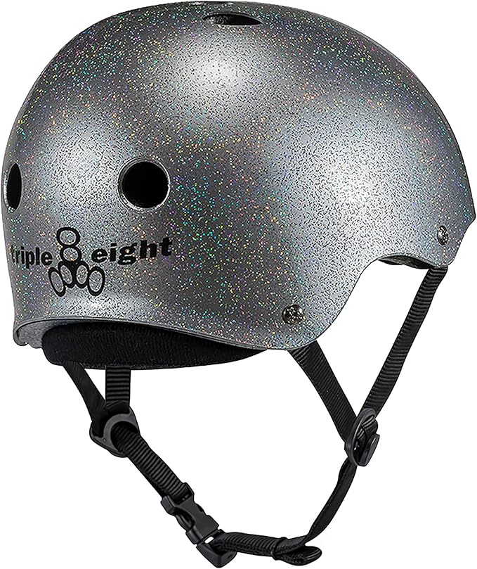 Triple Eight Deep Cover Helmet - Ideal for Skateboarding, Bicycling, BMX, and Roller Skating-StrideForce Fitness