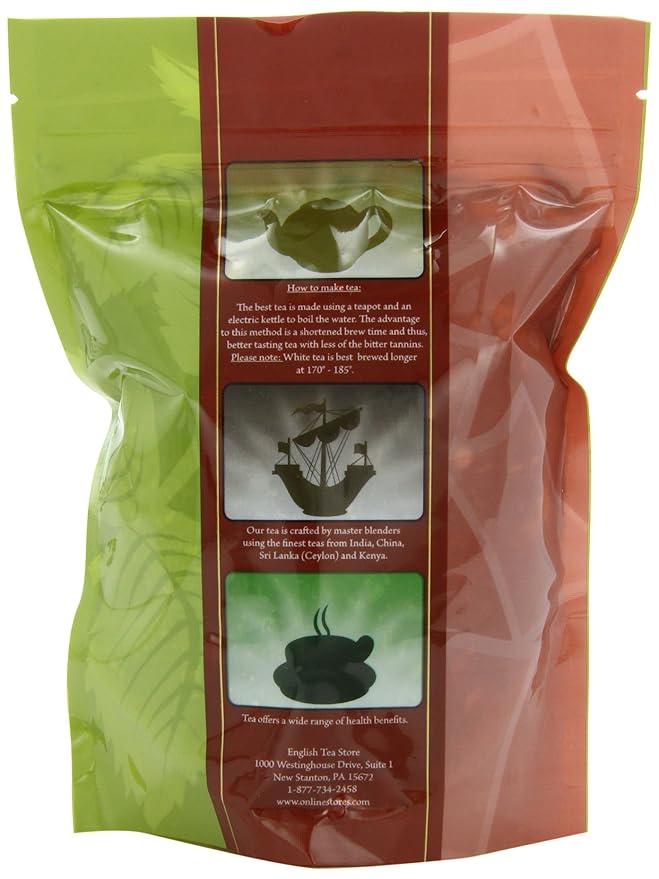 Shanghai Lichee Jasmine Tea Pouches - 4oz | Loose Leaf Green Tea Blend | Sweet Lichee and Gentle Jasmine Aroma | Smooth Sencha Style Tea from Hunan | Brew Hot or Iced for Refreshing Flavor-StrideForce Fitness
