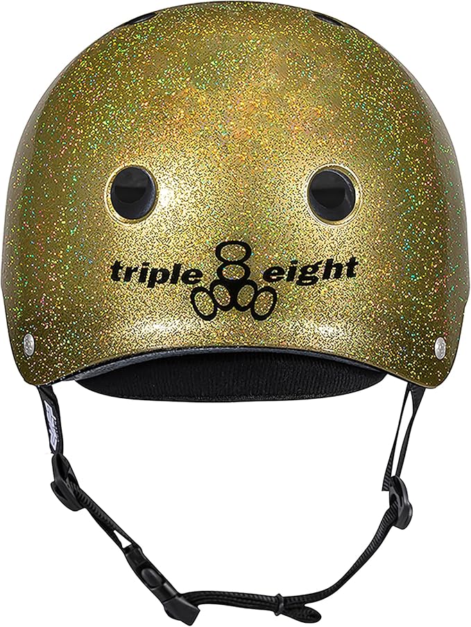 Triple Eight Deep Cover Helmet - Ideal for Skateboarding, Bicycling, BMX, and Roller Skating-StrideForce Fitness