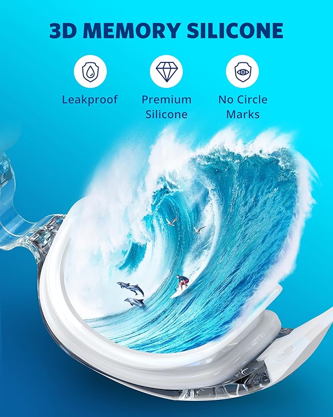 Aegend Swim Goggles, Swimming Goggles No Leaking Full Protection Adult Men Women Youth-StrideForce Fitness