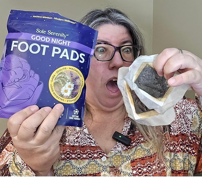 Sole Serenity Good Night Foot Pads, Foot Spa for Tired Feet (Good Night - 3 Pack)-StrideForce Fitness