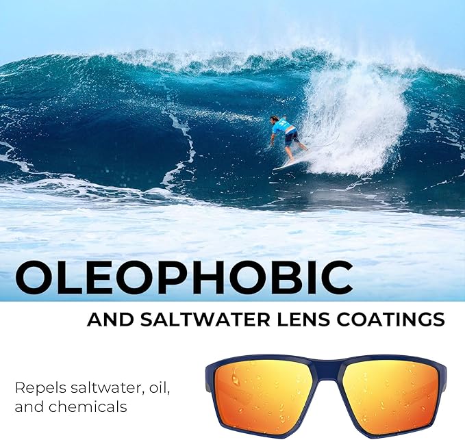 KastKing Osage Polarized Sport Sunglasses for Men and Women, Ideal for Driving Fishing Cycling Running, UV Protection-StrideForce Fitness