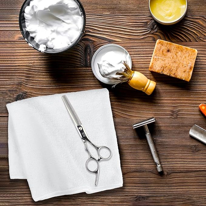 48 Pack Hand Towels Set - Highly Absorbent and Quick Drying Microfiber Gym Towels, Premium Wash Cloths for Bathroom, Salon, Gym, Shower, Hotel, and Spa - 16x27 inch (White)-StrideForce Fitness