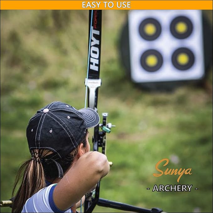 SUNYA X510 Field & Competition Hip Arrow Quiver | 3-Slot Noise-Free Archery Quiver with Sturdy Storage System (42x18cm)-StrideForce Fitness