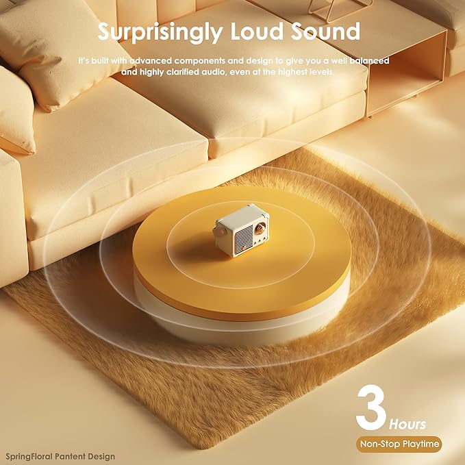 Retro Bluetooth Speaker,Wireless Vintage Small Speaker with Stereo Sound,Hands-free Call,400mA Battery,TF Card, Aux Line,Water-Proof For iOS Android Smartphone Home Office Gift Ideas White-StrideForce Fitness