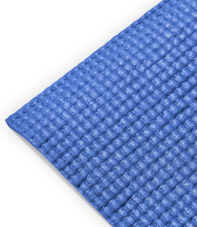 Sunny Health & Fitness Non-Slip Yoga Mat – Durable, Anti-Tear, Lightweight, Cushioned Support for Yoga, Pilates, Stretching Exercises, Meditation and Floor Workouts | Multiple Sizes & Colors