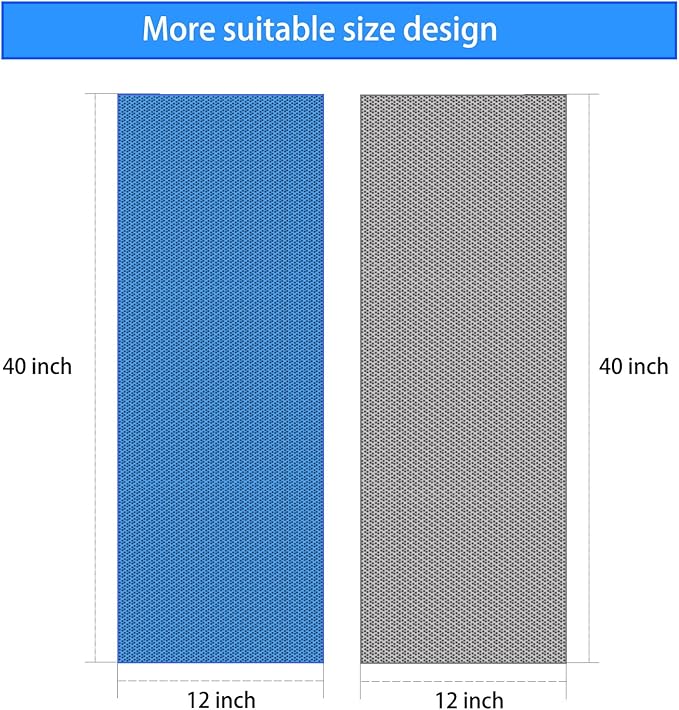 Cooling Towels 40 Pack 40"x 12", 160gsm Bulk Cool Towels, Soft Breathable, Super Absorbent, Quick Cold Towel, for Bowling, Yoga, Travel, Camping, Golf, Football, Hiking, Outdoor Work-StrideForce Fitness