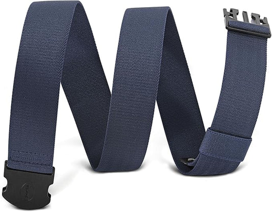WHIPPY Mens Elastic Stretch Belt Unisex Adventure Web Belt for Women Men with Non-Metal Buckle Adjustable Belts-StrideForce Fitness